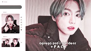 Agrega Psds A Vídeos 𝗽𝝰𝗰𝗸 Ft. Mealtta 𖫓 ᝬ