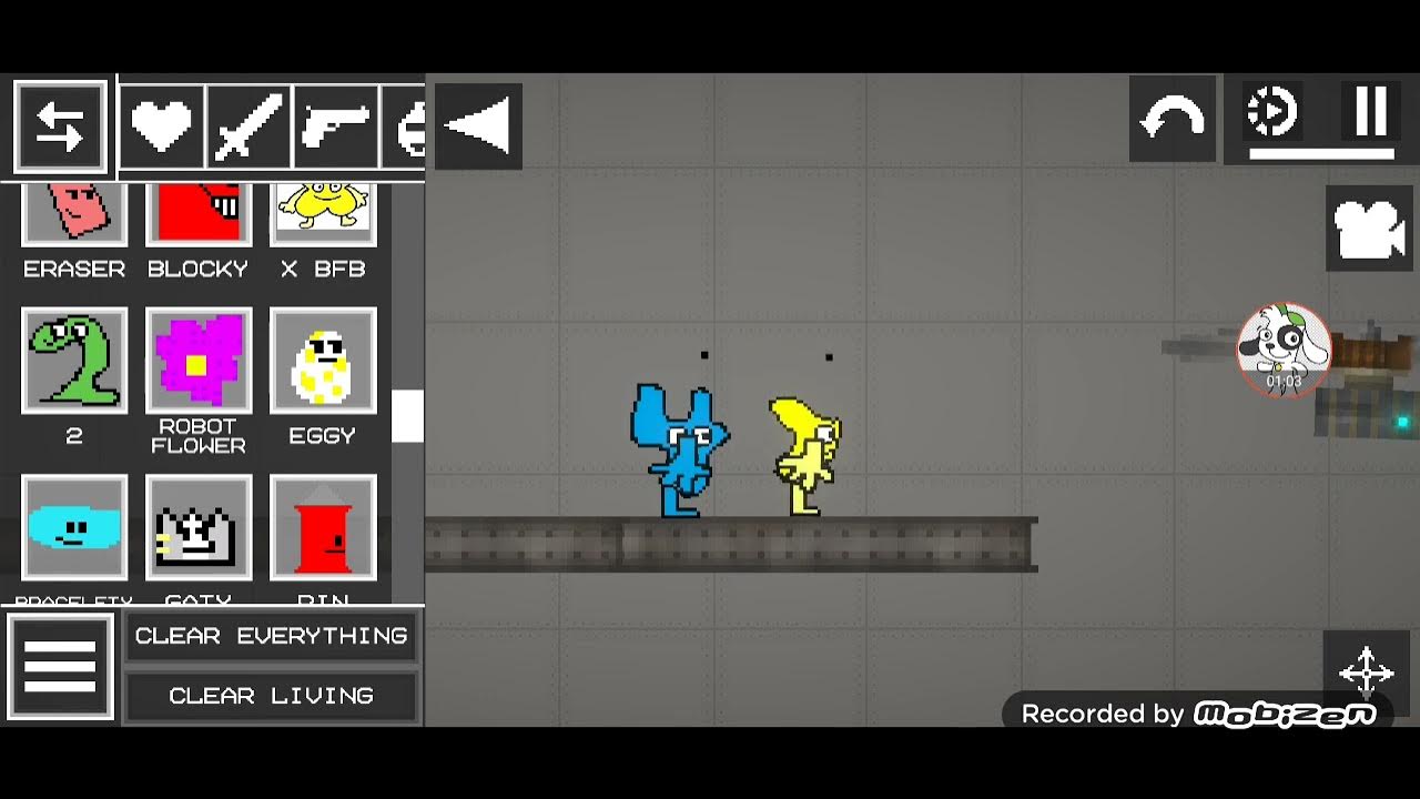 bfb stumble guys melon playground mods! YouTube