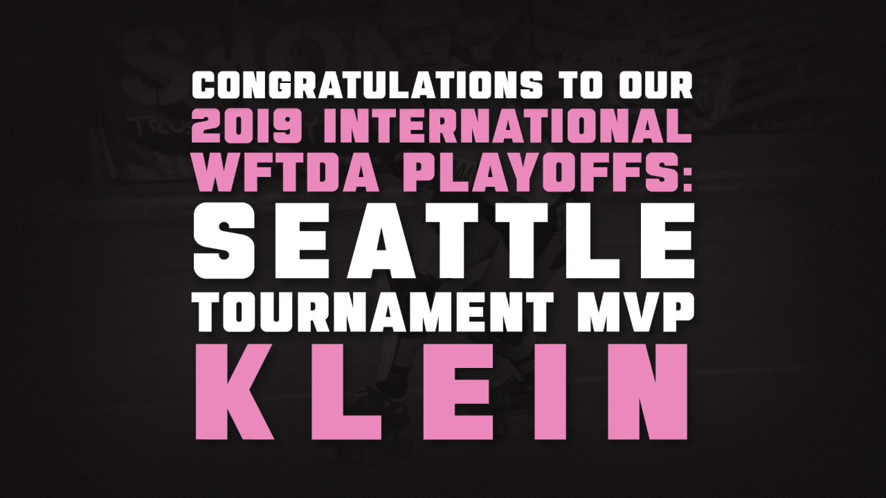 Highlights: 2019 International WFTDA Playoffs: Seattle MVP Klein of Denver Roller Derby