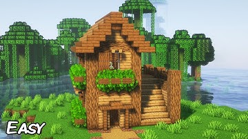 Minecraft: How To Build a Small Survival House | Small Survival House Tutorial