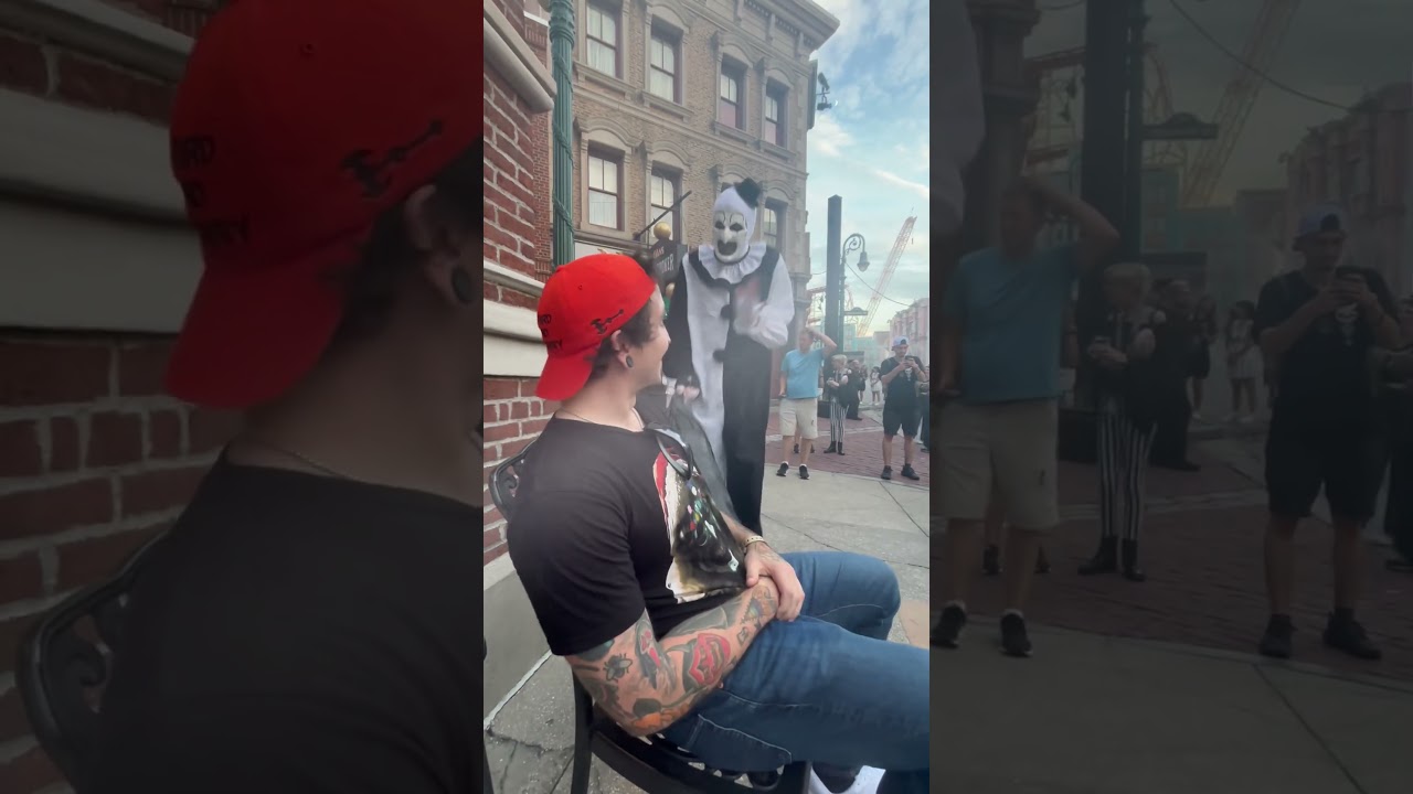 Art the Clown has taken over 