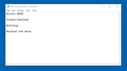Alcatel 5044D firmware download