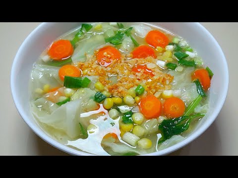 Sayur Bening Jagung Kentang