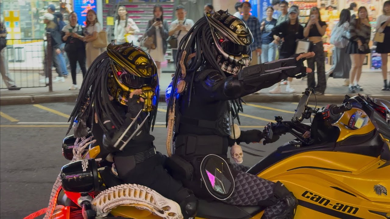 Predator and predator junior just beside you