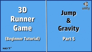 Adding Jump and Gravity | 3D Runner Game | Beginner Tutorial | Part 5.