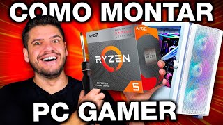 GUIA: MONTE SEU PC GAMER ATÉ R$ 2200 PASSO a PASSO e DICAS com Ryzen 5 4600G 5600G 3200G