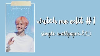 ➴simple wallpaper │watch me edit #1★ screenshot 1