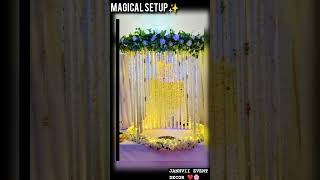 Simple setup se itna beautiful transformation😍Mogra+ lights = perfect combo💖Aapko kaisa laga👇#short
