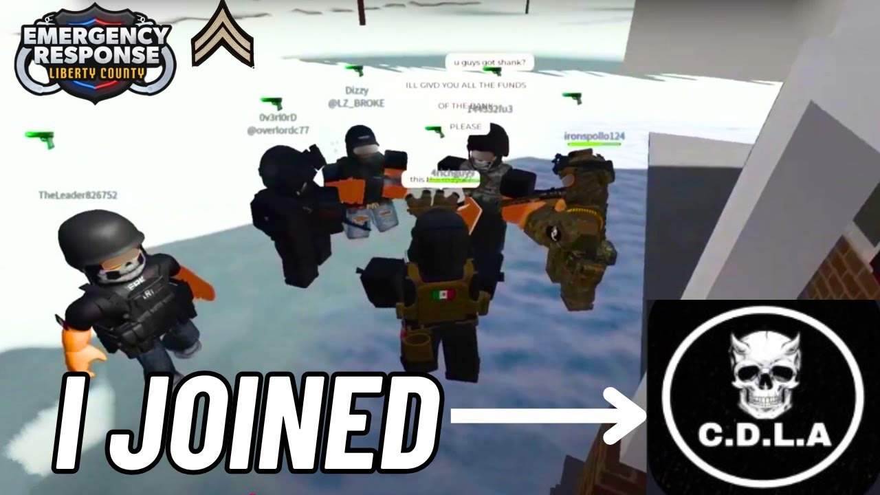 Roblox ER:LC - I JOINED Cartel de Los Aztecas in ER:LC RP!!! - Part 01 ...