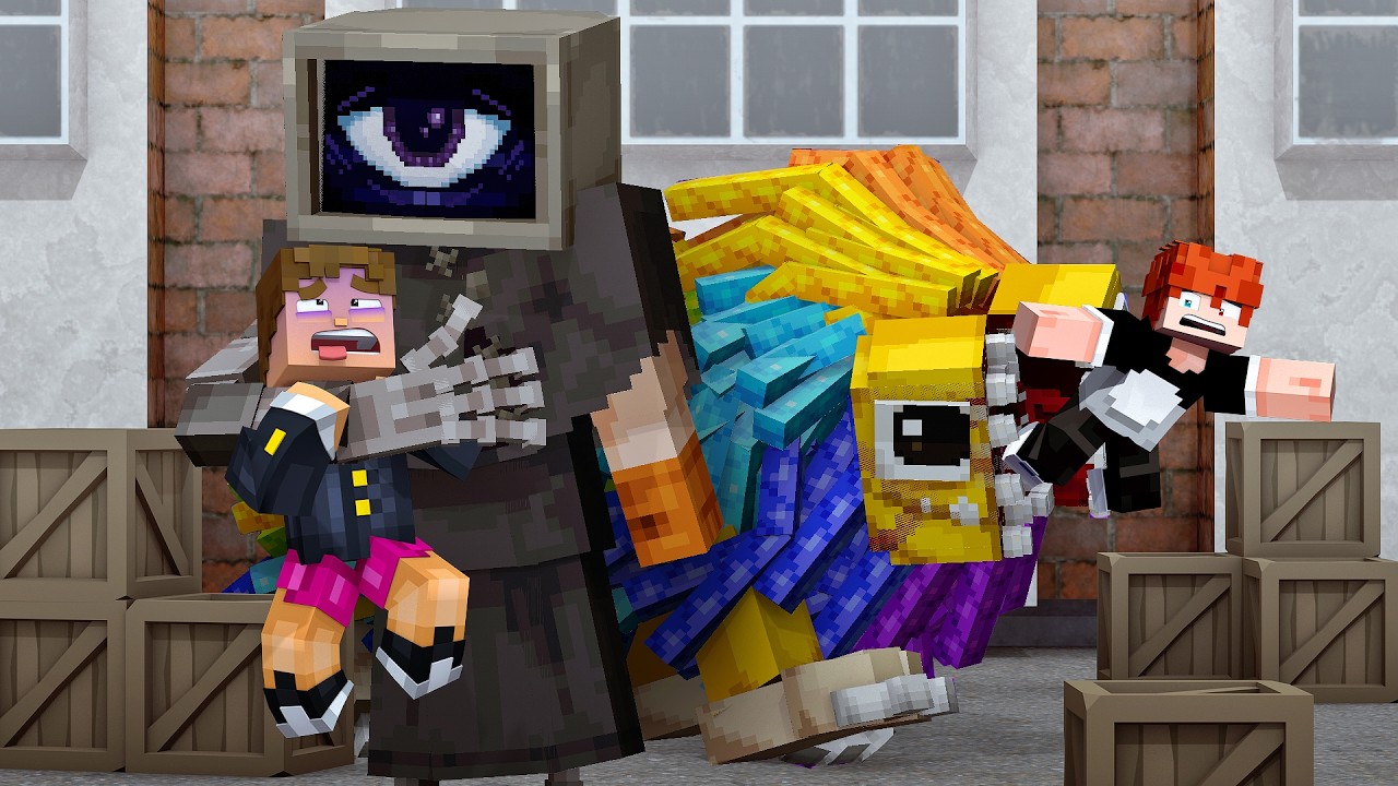 DR HARLEY SAWYER & YARNABY no MINECRAFT! Poopy Playtime 4 - YouTube