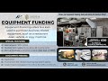 Equipment Funding For Your Business!