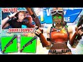 I got 100 PROS to scrim with DOUBLE PUMP SHOTGUN for $100 in Fortnite... (it's back)