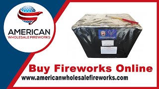 25 Shot White Strobe Finale Box - Dominator 1.4 Pro … Available at American Wholesale Fireworks!