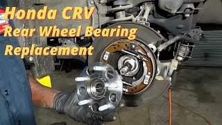 Honda CRV: Rear Wheel Bearing Replacement