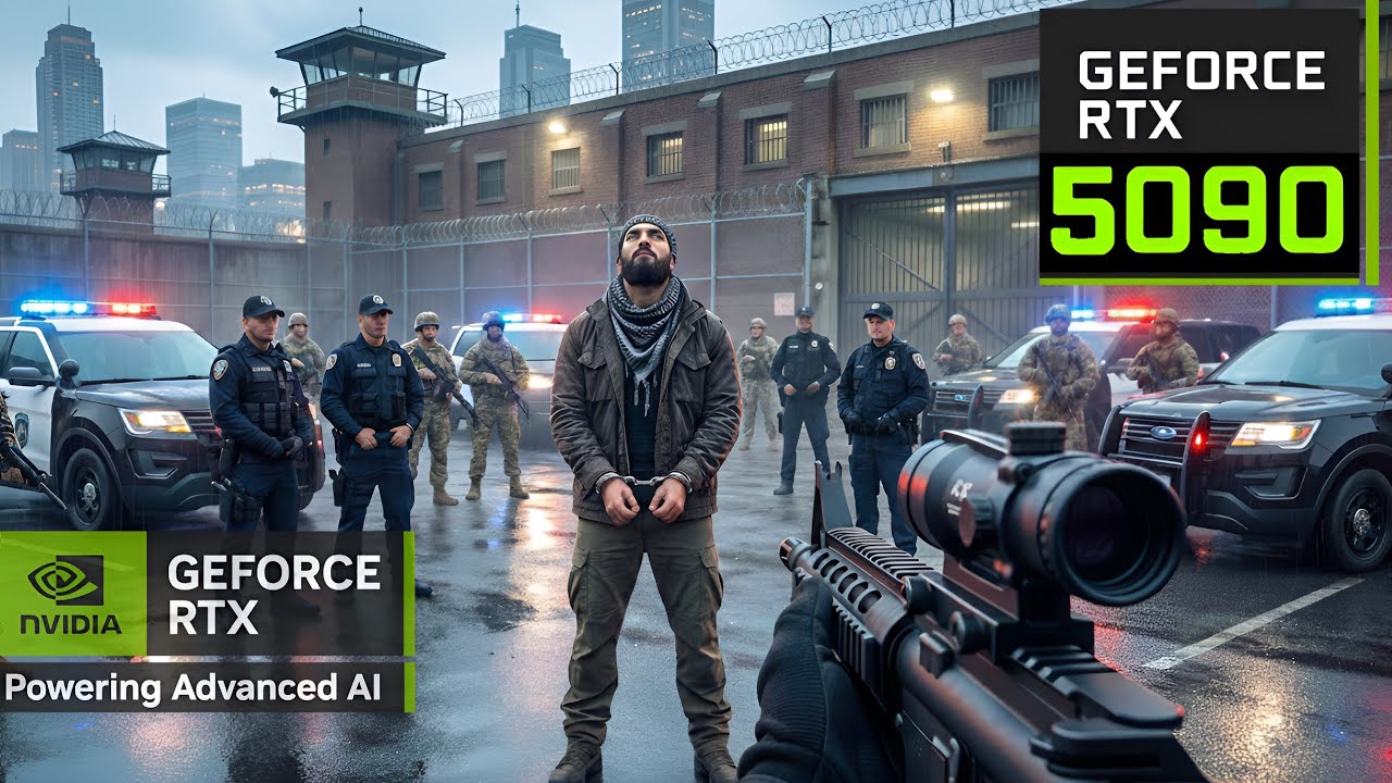 (PS5 PRO) Спецназ захватывает особо ценного террориста. Реалистичный геймплей с ультравысокой гра...