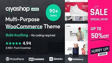 CiyaShop - Multipurpose WooCommerce Theme Free Download