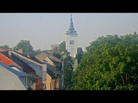 LIVE Kamera Martin, Slovakia | Panoramatický pohľad na centrum a Malú Fatru