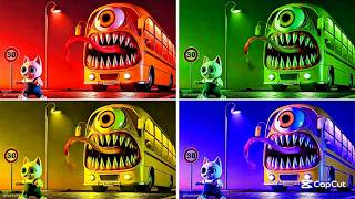 😱 MONSTER SCHOOL BUS EATER 🎶 Coffin Dance Song (COVER) Part 17