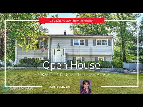 33 BAYBERRY LANE, New Monmouth, NJ home video tour