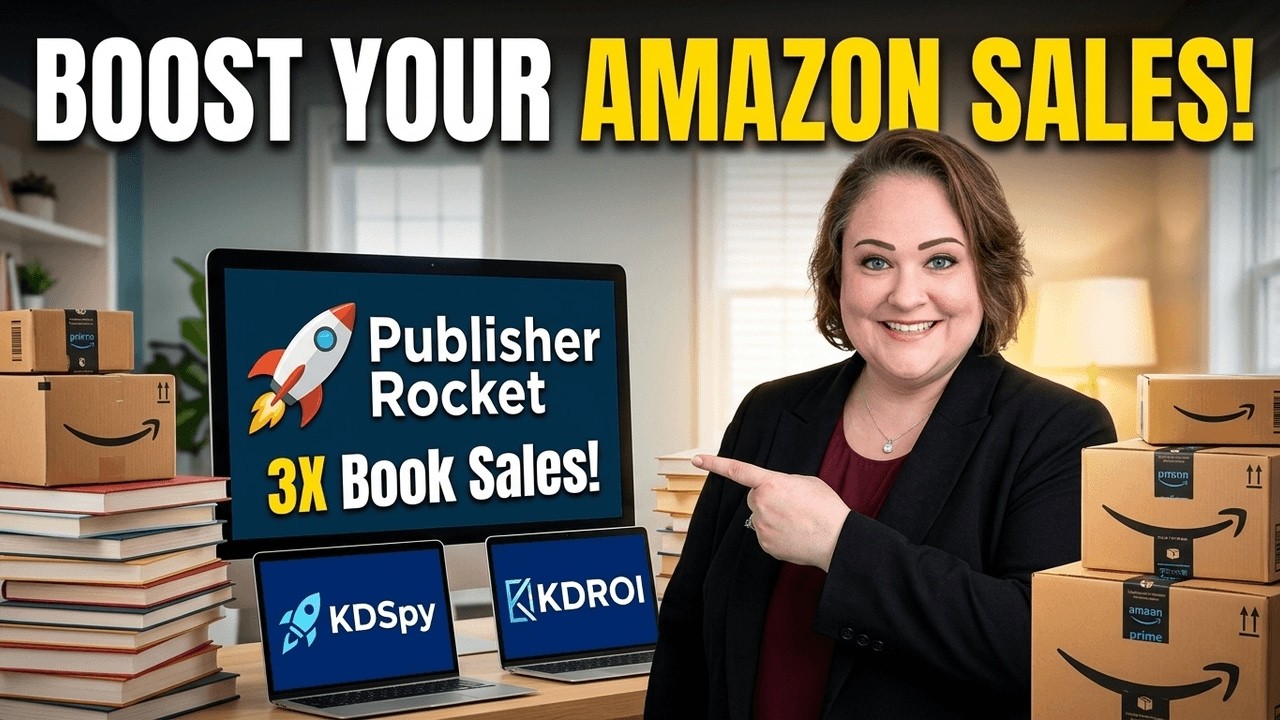 Maximize Book Sales with Publisher Rocket, KDSpy, and KDROI