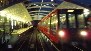 Docklands Light Railway, time lapse from Lewisham to Bank