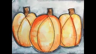 Overlapping pumpkins day 1