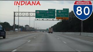 Interstate 80 - Indiana westbound [FULL LENGTH VIDEO]