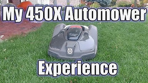 My Experience with the Husqvarna Automower 450X For One Full Summer