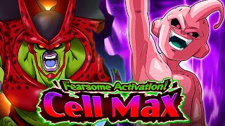 SUPER EZA PHY KID BUU VS. CELL MAX STAGE 2 SUPER BOSS BATTLE! (DBZ: Dokkan Battle)