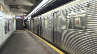 R32 C Train Making a Stop at Nostrand Avenue (2009)
