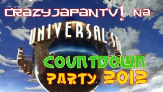 Nosso Turismo no Japão: Universal Studios Japan: Count Down Party - New Year´s Eve 2011 - 2012