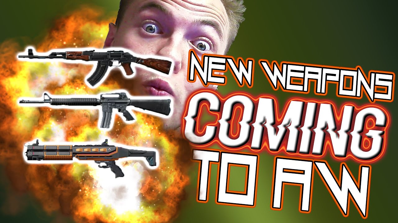 THREE NEW WEAPONS! AK47, M16, CEL-3 CAUTERIZER + ROYALTY VARIANTS (Call of Duty: Advanced Warfare)