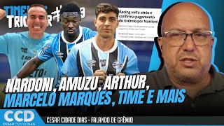 Timeline Tricolor Provável Grêmio Nardoni Amuzu Arthur Marcelo Marques E Mais