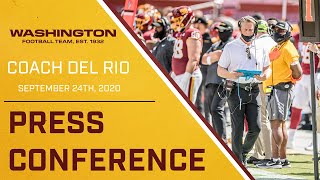 Press Conference: Defensive Coordinator Jack Del Rio | Sept 24, 2020