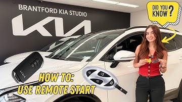 How to Use Key Fob Remote Start! (Kia/Hyundai Class)