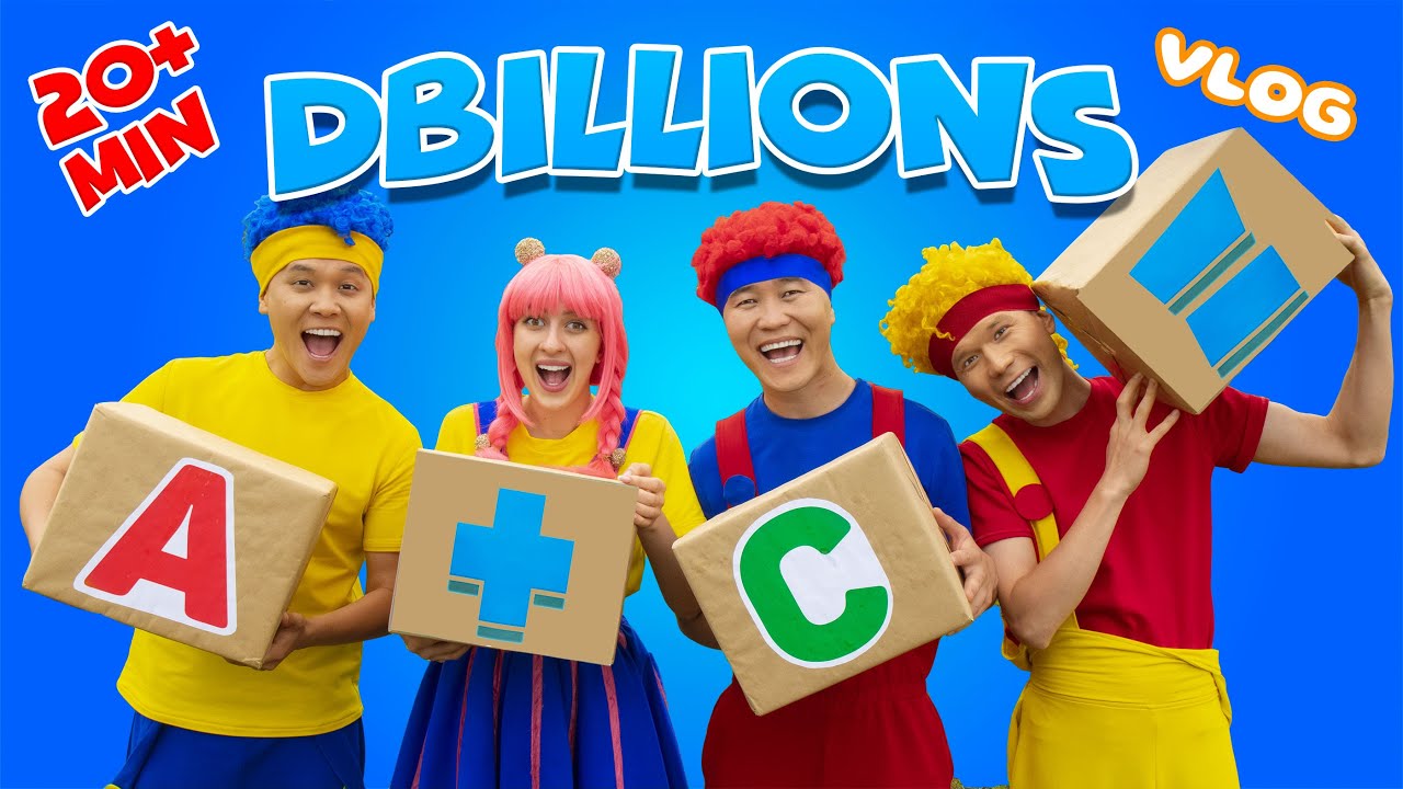 ⁣Basic Math and ABC for Kids, Science games, Preschool and Kindergarten | D Billions VLOG English