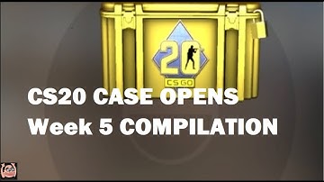 CS20 CASE OPENINGS WEEK 5 COMPILATION