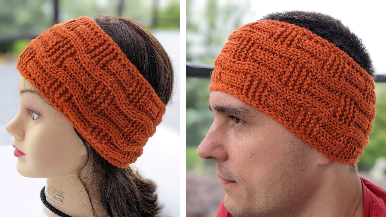 Broadway Men's Knit Headband Tutorial