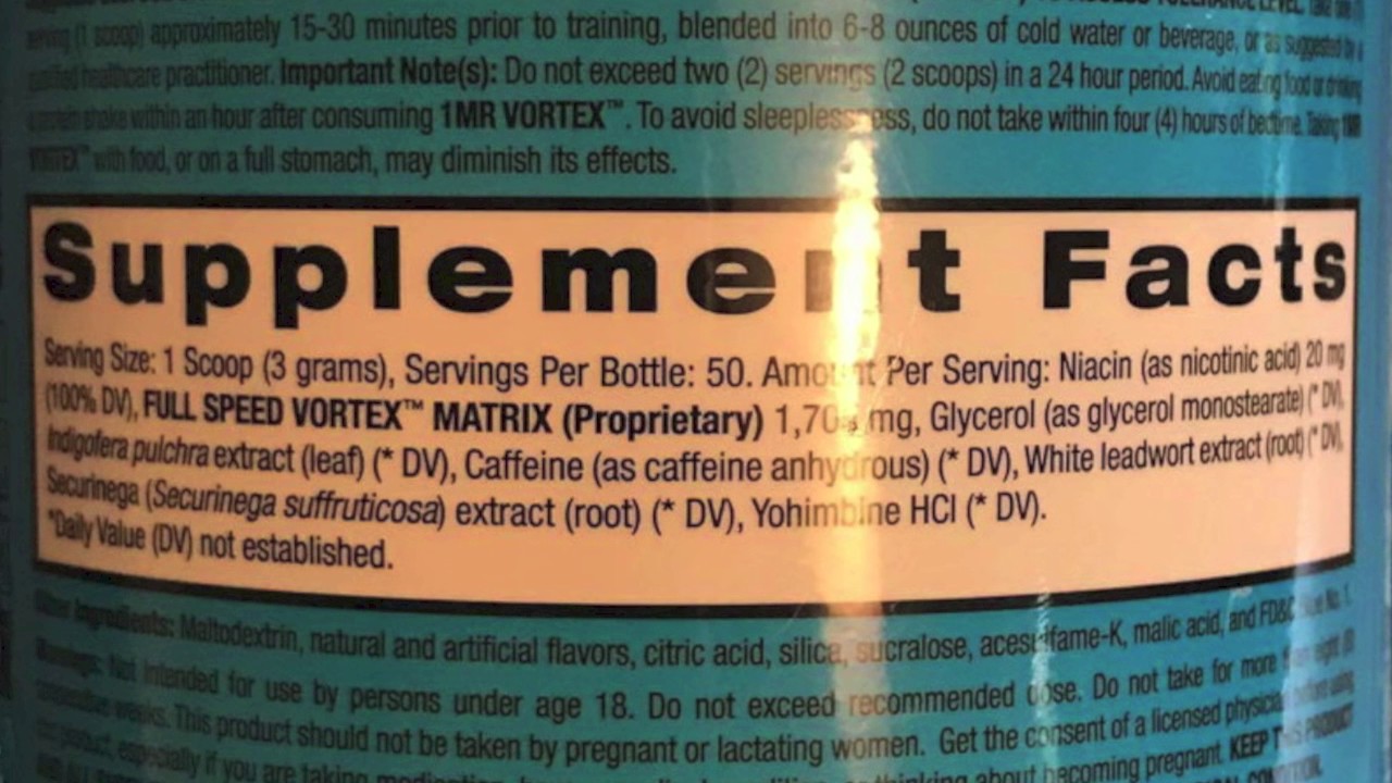 1MR Vortex by Bpi Sports Review