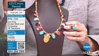 Jay King Gallery Collection Spiny Oyster Shell And Turqu...