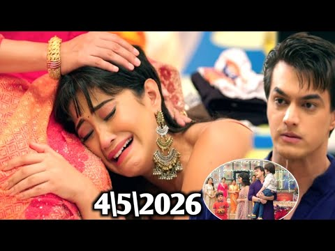 Yeh Rishta Kya Kehlata Hai !! 4 May 2026 !! Naira is in a bad state crying and Kartik leaves her !!