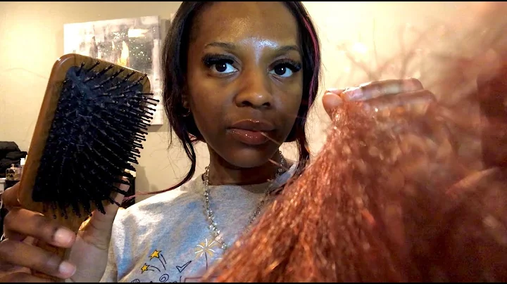 ASMR 😴 Hair Brushing, Scalp Massage/Scratching, & Counting Backwards from 100 Roleplay