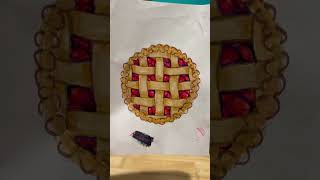 Cherry pie paper squishy
