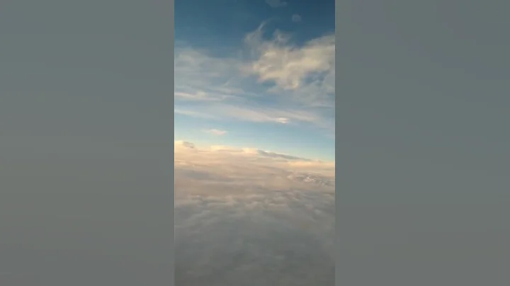 #flying through & over the #clouds #shorts #airplane #sky