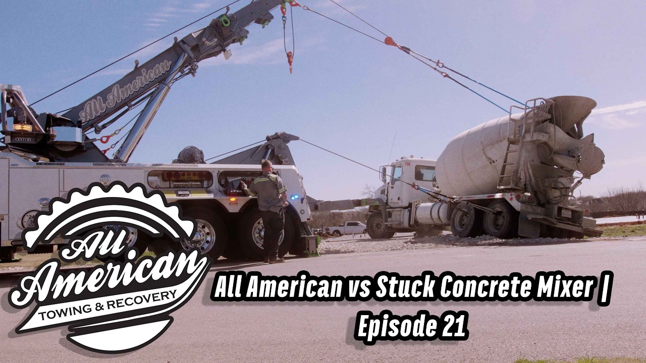 All American vs Stuck Concrete Mixer  | Episode 21