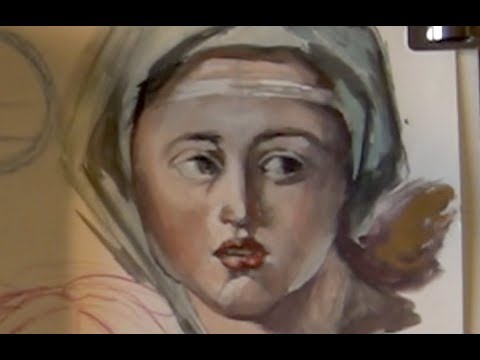 Video: G'ayrioddiy Akvarel Portretini Qanday Olish Mumkin