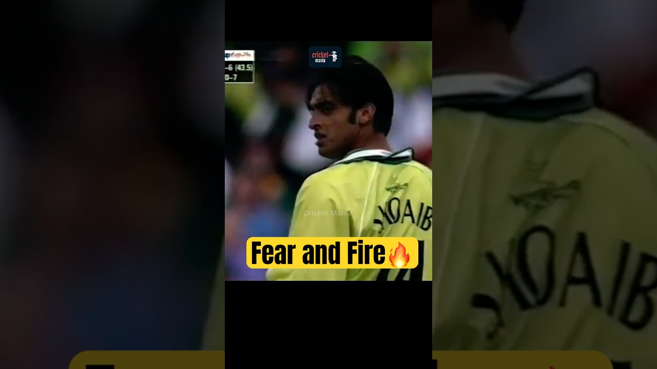 Shoaib Akhtar’s Fearsome Spell vs South Africa World Cup 1999