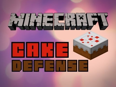 Карту Cake Defense Для Minecraft