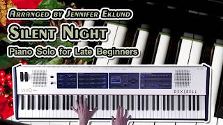 Silent Night (Piano Solo for Late Beginners) Arranged by Jennifer Eklund