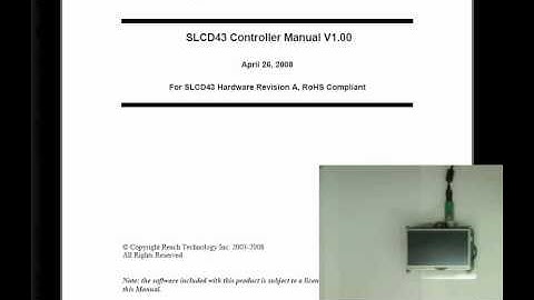 Part 1: Adding an Embedded Touch Screen to Your Product